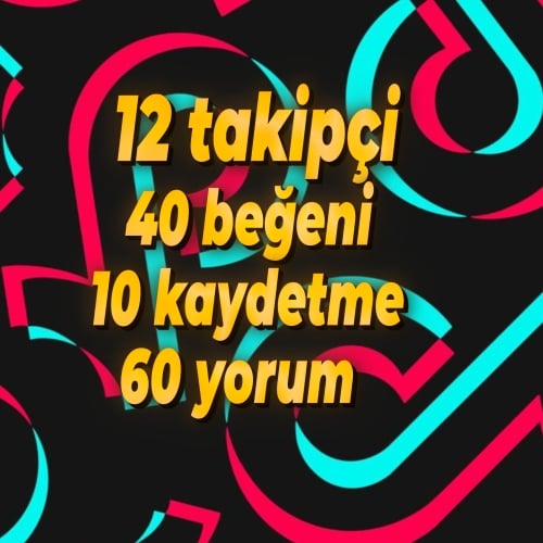  Tiktok keşfet paketi 4x